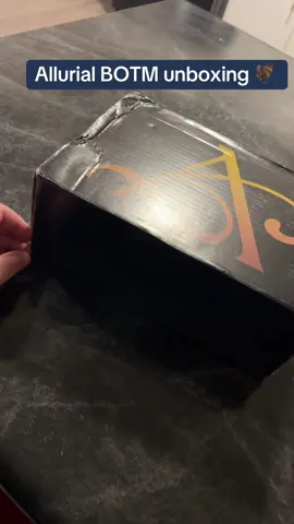 Picked #anathema as my first @allurialbooks BOTM and it’s *so pretty*! And that hat is so cute too! Cant wait to read this. #botm #allurial #BookTok #kerilake 