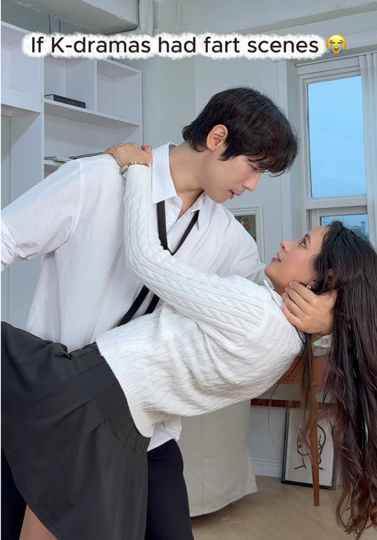 If K-dramas had fart scenes 😭💨🇰🇷 - #kdrama #korean #latina #mexicana #coreano 
