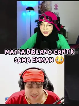 JUST FOR FUN! 😶‍🌫 ; @maynomali @emman  | emman collab with maysa kz | maysa dibilang cantik sama emman 😏 #tionumber1 #maysakz #emmanroblox #emmanueltio #emmanedits 