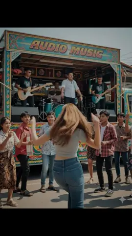 เต้นหน้าเวทีรถแห่ มัยทุกเพลง#gimini #ai #สร้างภาพจากai #แจกคำสั่งai 