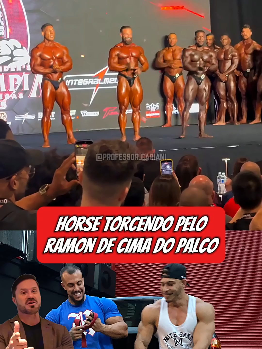 Tenha um amigo igual o HORSE #renatocariani #fisiculturismo #ramondinopro #mrolympia  @renato_cariani