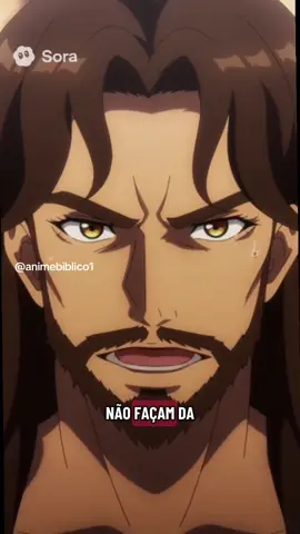 Me siga para ver mas cenas bíblicas em anime!  #Jesus #anime #animebíblico