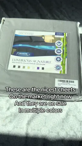 Fall sale on these climachill bed sheets. Offered in multiple colors and sizes #bedsheets #bedding #chill #fyp 