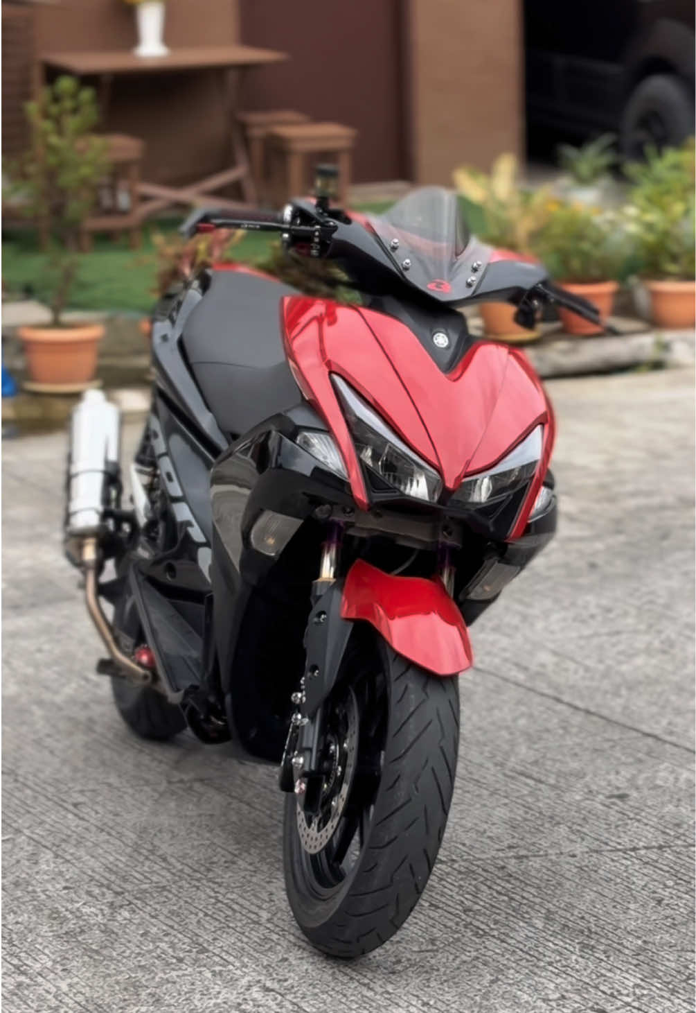 Aerox V1 2020 sa 2025!❤️🖤#fyp #circuitconcept #aerox #streetgp #rcb 