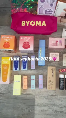 Haul sephoria 2025 #sephoria #sephora #fyp #prt 