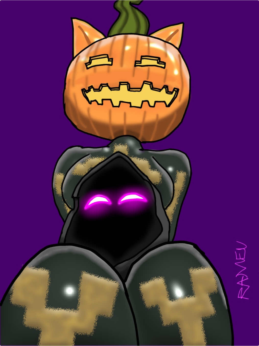 I’ll be waiting..🎃 #fortnite #raven_rio #vine #comedy #halloween 