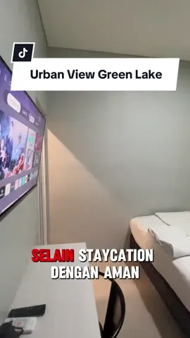 Staycation Di Urban View Green Lake Sunter Residence Dijamin Gabakalan Lapar. Nah Jangan Lupa Bookingnya Dari Aplikasi RedDoorz Dan Tambahkan Kode Promo 