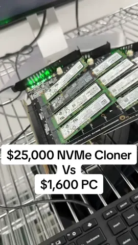 Building a $26,000 PC for $1,600 to Save Old Tech! #Tech #technology #computer #pc #techtok - I closed my repair shop in June 2024 for many reasons. The trend of unrepairable tech that was costing my customer more than the device was worth in repairs, and Microsoft's announcement that Windows 10 was no longer going to be supported on 