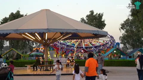 جزيرة بغداد ثتبت كل مرة أن المتعة صناعة عراقية وعلاج للمزاج سحر المكان ينسيك الوقت💚 🌳 🎢 #جزيرة_بغداد_السياحية #مدينة_الالعاب