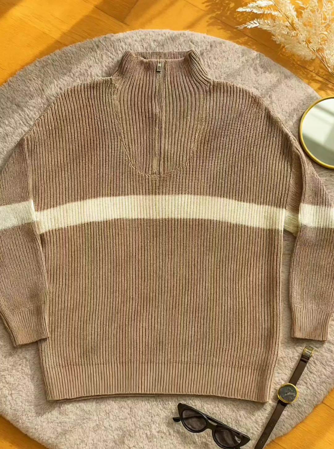 This Is April Sweater Knit Wanita Lengan Panjang Casual Emilina Sweater Black dan Brown#AtasanWanitaMurah  #BajuPolosWanita  #Atasankekinian  #Atasanpremium  #AtasanCewek 