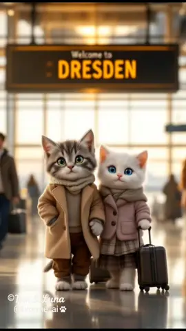 Tom & Luna’s Adventures 🐾 Dresden, Germany ✨ Original creation made by me 💕 Every story, outfit, and scene is part of my own project. Follow Tom & Luna as they travel the world 🌍 #TomAndLuna #MyOriginalContent #TravelStory #fyp 