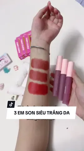 3 em son siêu trắng da #lemonade #thinhhanh #xh #xuhuong 