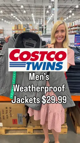 This is an incredible deal for these weatherproof tech jackets at Costco! $29.99🥰 #costco #costcofinds #menstyle #mensfashion #jacket