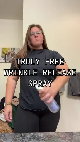 Replying to @Breauxgawd You asked for the black shirt test… and it passed 🙌 This Truly Free wrinkle & static releaser works on every fabric I’ve tried — no iron, no harsh chemicals, just smooth, fresh clothes in seconds 🖤 Non-toxic, plant-powered, and actually works. #t#tiktokshopcreatorpickst#tiktokshopblackfridayt#tiktokshopcybermondayW#WrinkleReleaserLaundryHack 