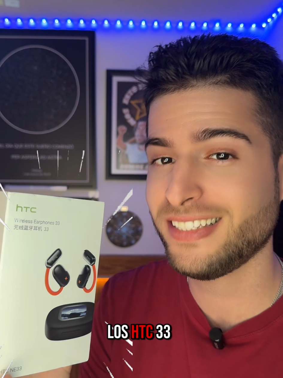 HTC N33 (Uno de los mejores auriculares de 2025) 🎧 #auriculares #htc #ne33 #sonido #musica 