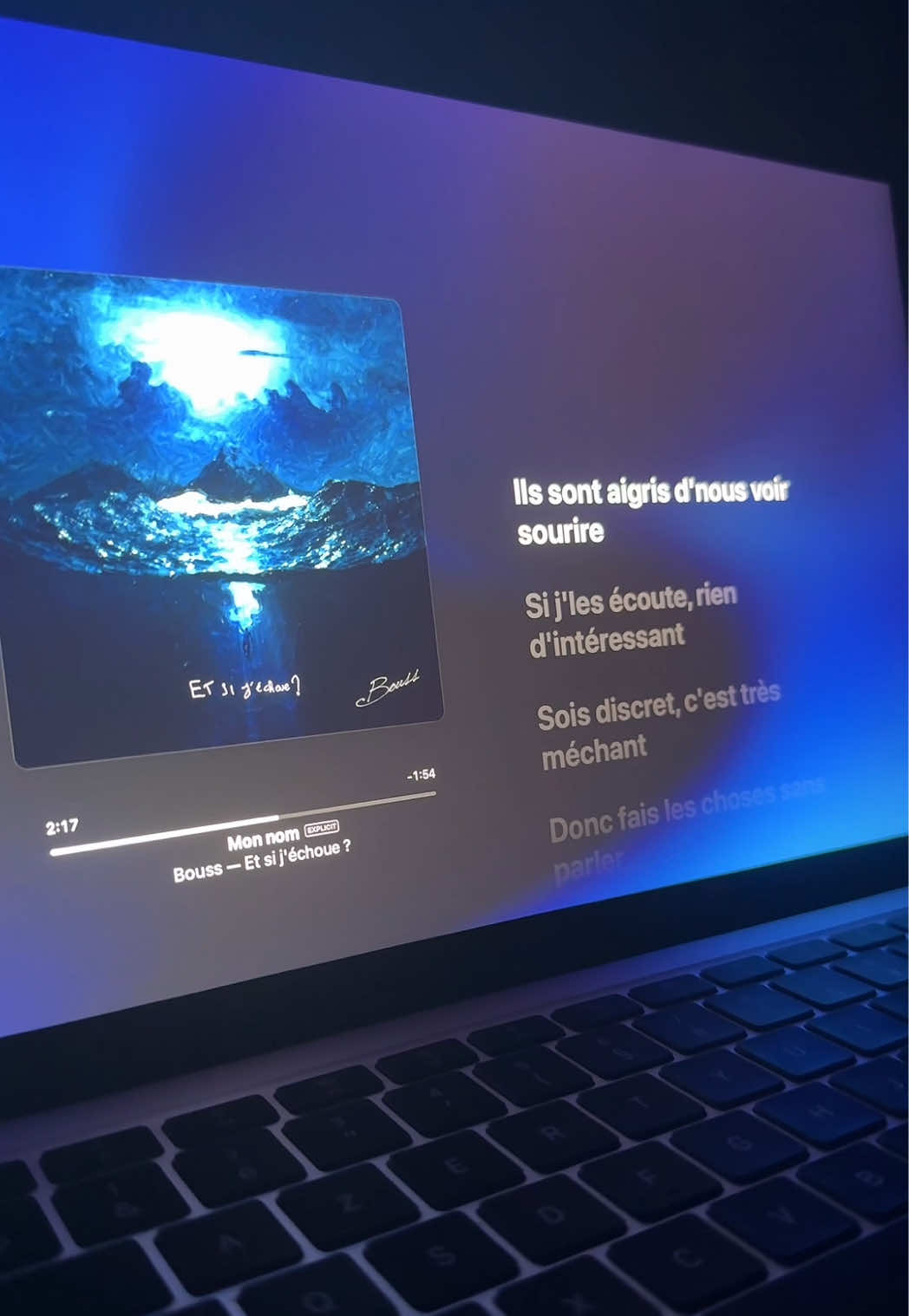 BOUSS - Mon nom #pourtoi #paroles 