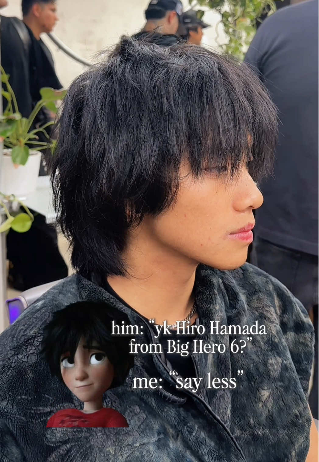 📍LOS ANGELES, CA 🔗 Click the link in my bio to book with me @HARU CONCEPT  💫Fun fact: Cam has been a friend and client of mine since I started cutting hair and I’ve known him since he was a wee little lad. We’ve danced on the same team together, and seen each other grow into who we are today. Full circle moments like these make me so grateful for the relationships that I’ve built along the way, and that are still in my life! 💛 🤌🏼We did a Hiro Hamada inspired haircut on Cam and he wanted to focus on having a more androgynous look. So, considering that he has Asian hair and Hiro’s hair shows a lot of piecy-ness and texture, I point cut and razored the whole haircut and then styled with stephen j texture spray and matte paste followed up with kenra hairspray.  💬Let me know what y’all think in the comments!  #labarber #losangelesbarber #lahairstylist #modcut #asianhair