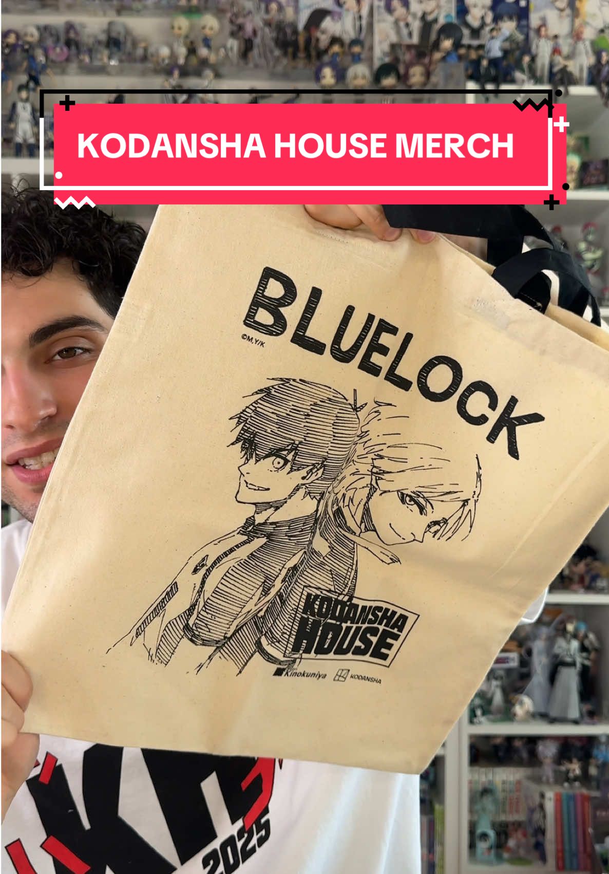 OPENING EXCLUSIVE MERCH FROM @kodansha House IN NYC! #kodanshahouse #bluelock #blindbox #michaelkaiser #paulsoles 