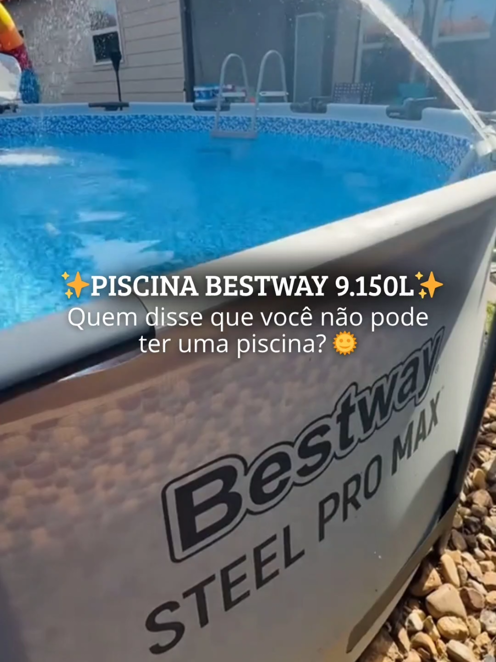 🔥🔥🔥🔥🔥🔥🔥🔥 Esse achadinho é pra quem quer curtir o verão sem gastar muito! 💙 Piscina estrutural 9.150L, vem com tudo incluso (bomba, capa, ferro e escada) 😍 Tá com preço ótimo agora, e ainda dá pra parcelar! ⚠️ Corre, porque quando o calor chegar, o preço dispara! Na loja oficial valor 😱 R$ 2.089,00 ID da Shopee: CGJ-EHH-NYH Ou Link nos comentários⤵️ #piscina #verao #bestway #promax #achadinhosdashopee 