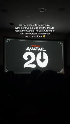 the music gets me every time 😩 what a beautiful panel celebrating the 20th anniversary of Avatar: The Last Airbender at @New York Comic Con 😭 @avatarlegends #atla #nycc #avatarthelastairbender 