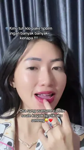 Emohh sayang punten iki asline Apeekkk tenan warnane ayu poll ❤️‍🔥🤸 #lipcare #fypage #foryoupage #noerabyreisha #lipbalmnoera 