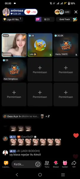 Di bikin kaget😮@Hantu TANTE @aninraaaaa #fyp 