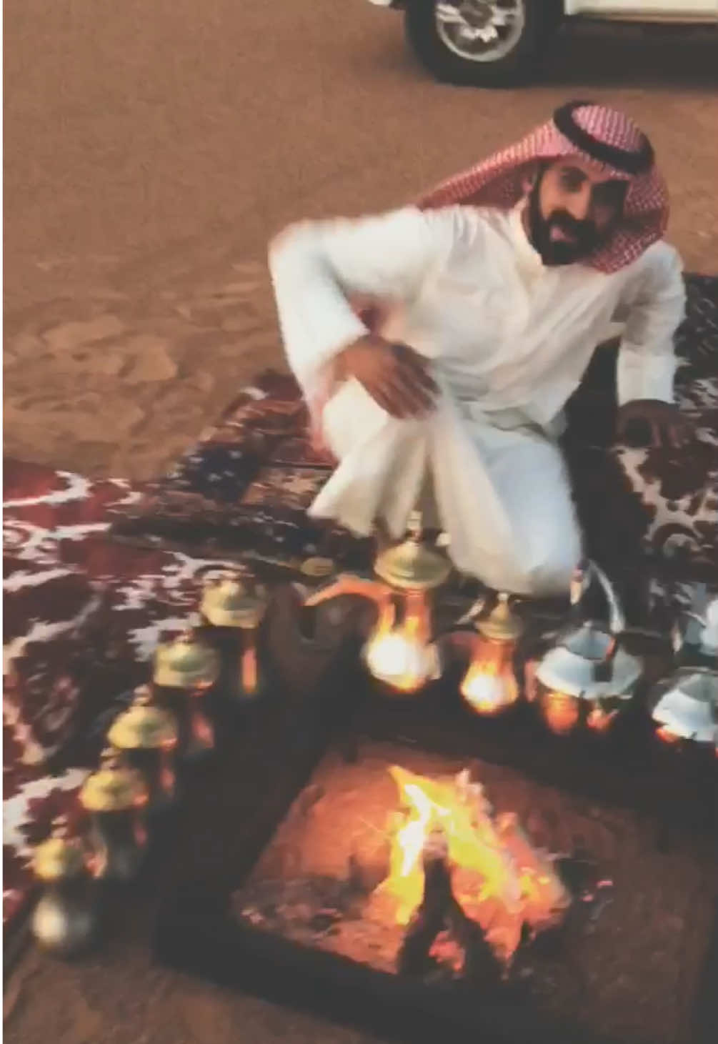 المعزب تحمس 😂😂 #كشته #بريده #اكسبلور #الشعب_الصيني_ماله_حل😂😂