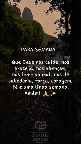#semanaabençoada #segundafeira #amém 