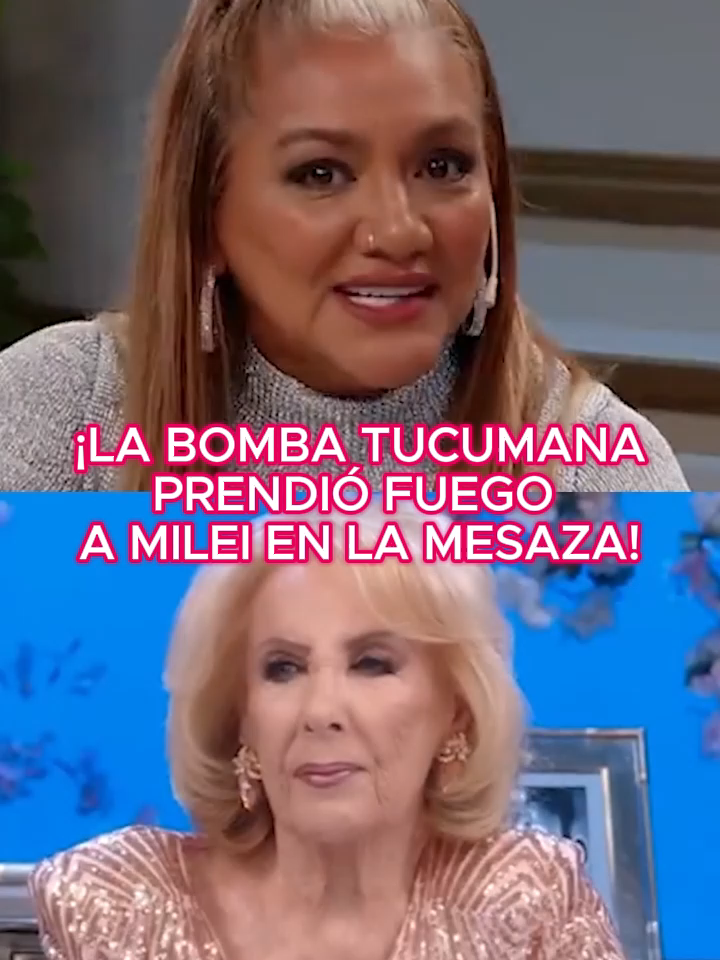 ¡LA BOMBA TUCUMANA PRENDIÓ FUEGO A MILEI EN LA MESAZA!