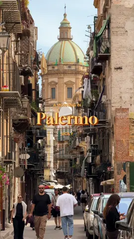 A sunny morning in Palermo, Sicily 🧡 Chaotic, decadently beautiful, full of street life... but always authentic, soulful, and vibrant. This is Palermo, a city of contrasts ✨ Locations: ⛪️ Via Porta di Castro ✨ Quattro Canti 🚪 Porta Nuova ⛲️ Piazza Pretoria aka 'Piazza della Vergogna' 💒 Chiesa del Gesù di Casa Professa ⛪️ Chiesa di Santa Maria dell’Ammiraglio ‘La Martorana’ 🏛️ Teatro Massimo ⛪️ Palermo Cathedral 🤎 Palermo Cathedral and carriage with Santa Rosalia 🌴 Courtyard with a palm tree in via Vittorio Emanuele 🌳 Villa Bonanno gardens ✨ View from the roofs of the cathedral #palermo #sicilia #sicily 