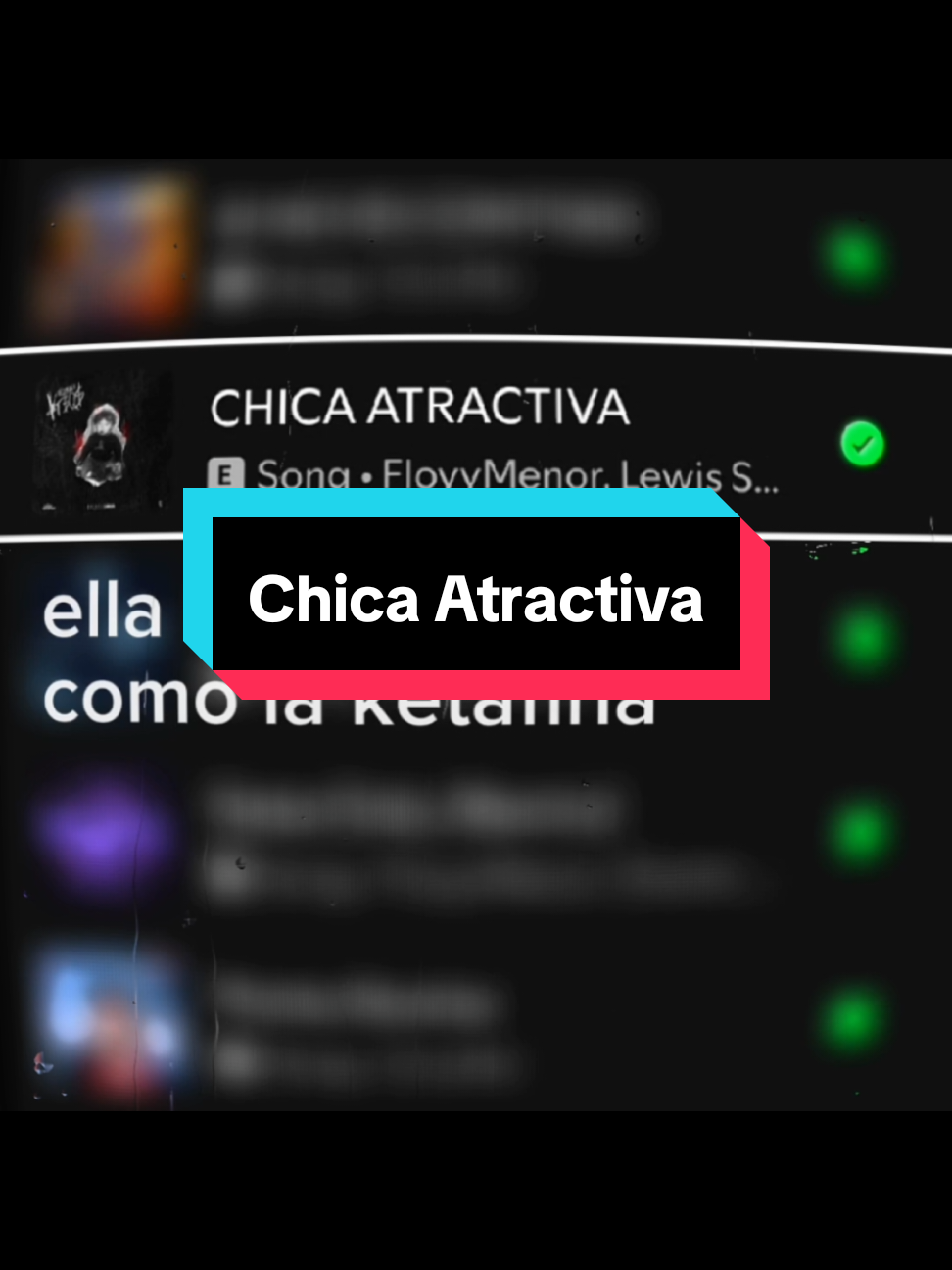Chica Atractiva >>>> #floyymenor #chicaatractiva #lyrics_songs #spotify #spanishsong 