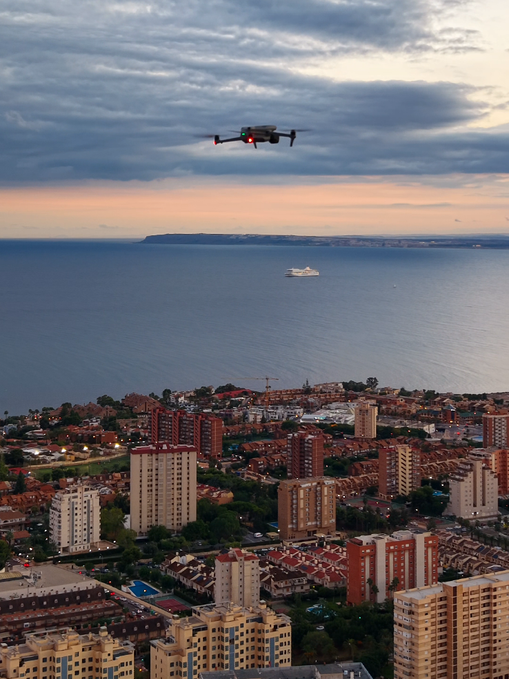 ALICANTE🇪🇦🛳📷💯🏖 San Juan Playa  #Alicante #alicantecity #españa #spain #trend   @DJI Official @DJI JAPAN 