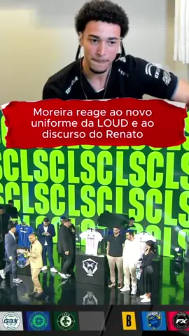 Moreira reage ao novo uniforme da LOUD e o discurso do Renato #kingsleague #kingsleaguebrasil #loud 