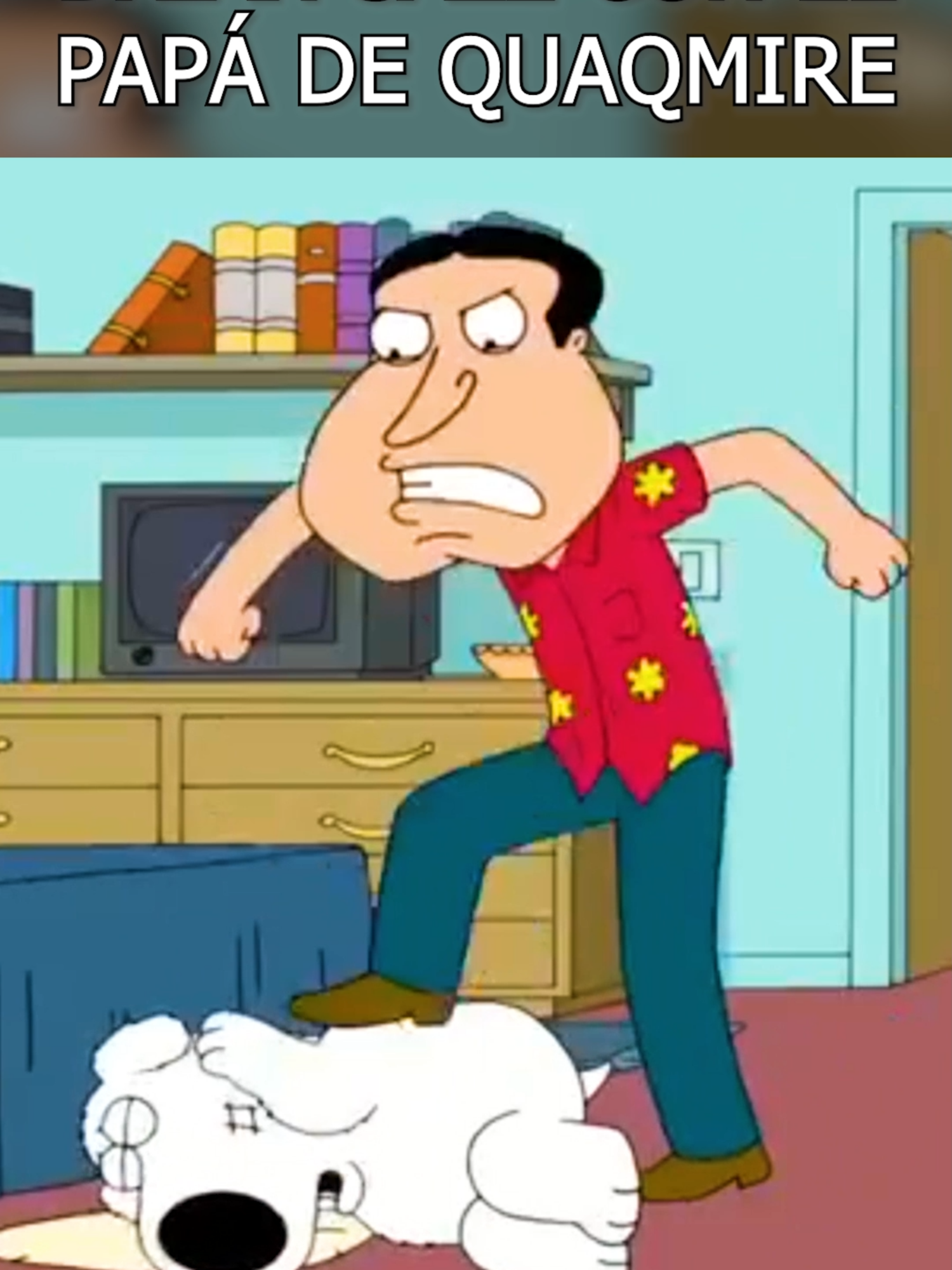 Brian sale con el papá de Quaqmire #familyguy #padredefamilia #petergriffin #entretenimiento