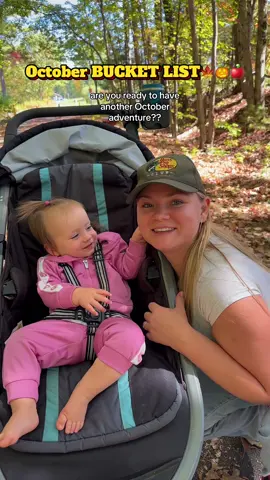 Moms what is on your autumn to-do list? #momtok #america #toddler #october #sahm 