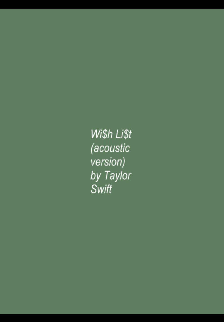 Wi$h Li$t (acoustic version) - //#taylorswift #tsthelifeofashowgirl #taylorsversion #lyrics #fyp  [content belongs to the copyright owner] ©️ 