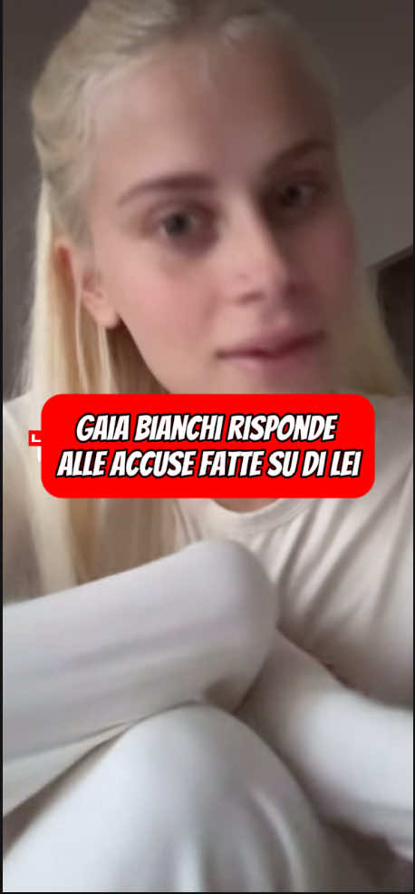 Gaia Bianchi smentisce le accuse fatte su di lei,in merito a un storia su Instagram. #gaiabianchi #faneto #tonyboy #Lesolitestories 