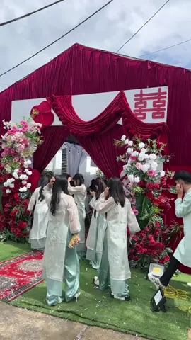 Mầu áo dài cháp có tại @TUẤN HOA WEDDING  dâu rể lựa chọn đi ak 