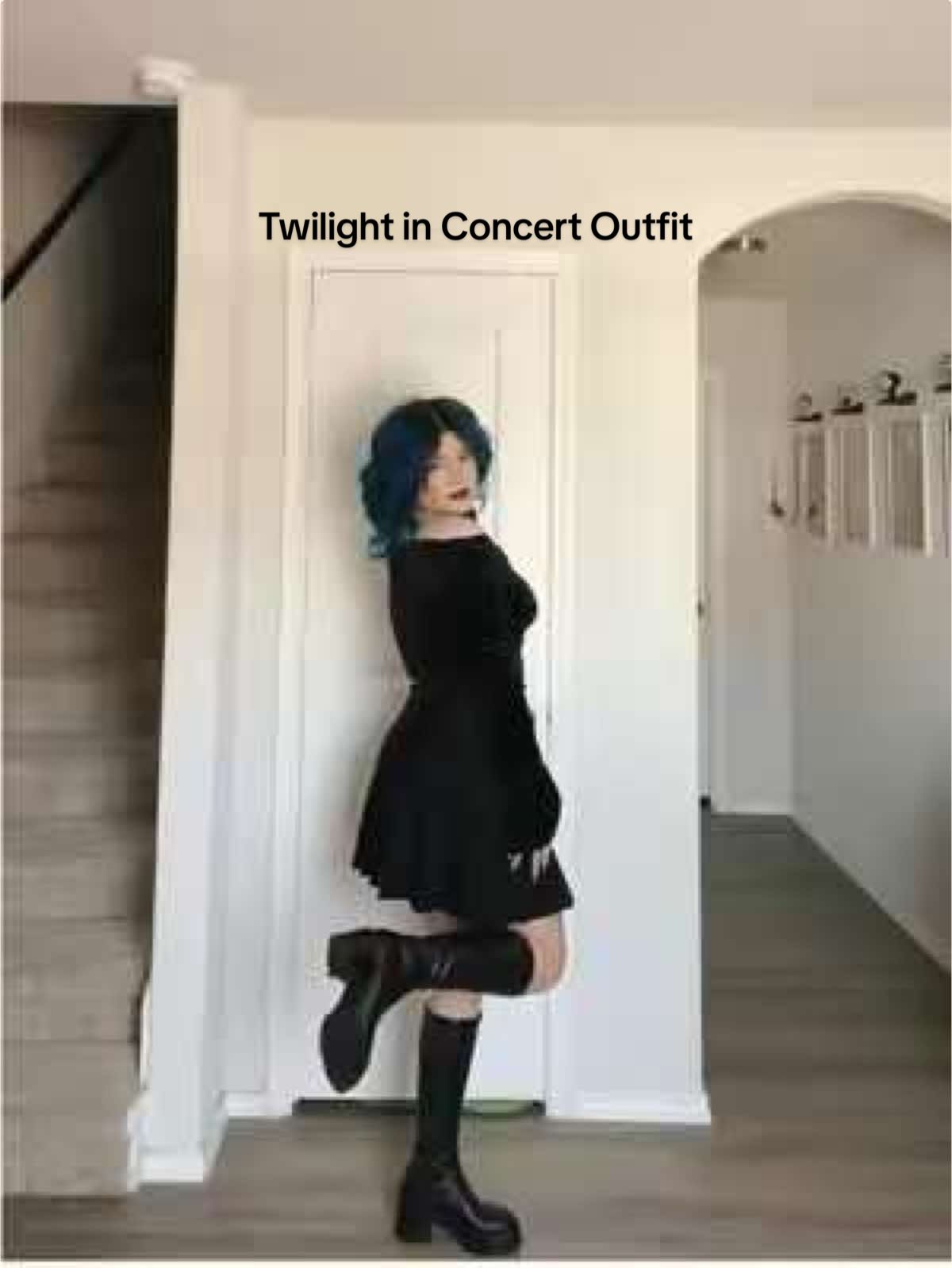 My man is taking me to go see twilight in concert today! 🥹 Here’s the outfit #twilightinconcert #goth #fyp #twilight #concert