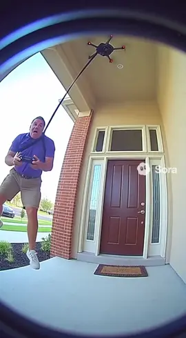 mark Cuban crazy ringcam footage #fyp #sora2 #markcuban #ringcamera #viral 