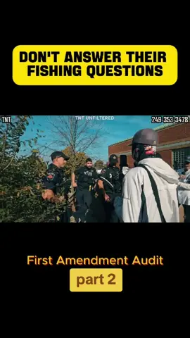 (part 2) Don't Answer Their Fishing Questions #usa_tiktok #cops #policeofficer #1stamendment 
