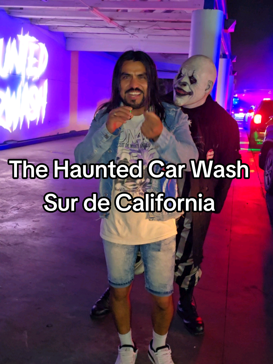 El car wash embrujado ya esta de regreso en el sur de California,  sigue mi Instagram para ganarte unas entradaa gratis , estare regalando 8 boletos este Jueves 🎃🙌😈☠️ @The Haunted Carwash  #mexicanosencalifornia #latinosencalifornia #mexicanosenusa ##latinosenusa #thehauntedcarwash 