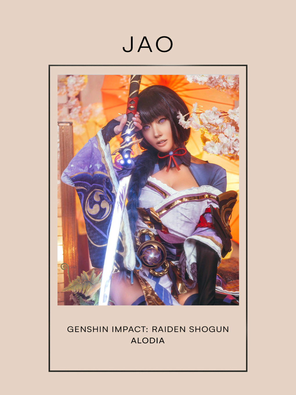 Alodia / Shoot Genshin Impact - Raiden Shogun 📷: Sony A7RIIl+ 35mm & 85mm Samyang Lens. #Cosplay #Cosplayshoot #Alodia #GenshinImpact #raidenshogungenshinimpact 