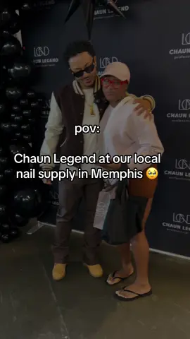 s/o to @Chaun Legend Nails for showing our city lotsssss of love, we really appreciate you and we can’t wait to eat these products up 🎉  go see him while he is here yall, 📍Sam’s Nail Supply  📍Memphis, TN  #memphistiktok #fypppp #fyoup #viral 