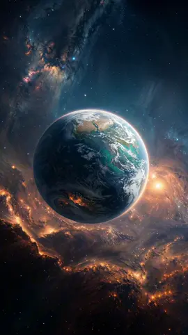 Where space meets dreams 🌏 // Visuals and production by @echoesofjoonas. AI tools I use: @midjourney, @freepik, @googlegemini, @klingai_official, @magnific_ai, @topazlabs #astronaut #space #universe #nebula #ai 