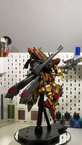 เสร็จเรียบร้อย✨ [God horse]- Golden worrior (Full armor hyaku shiki kai) #กันดั้ม #กันพลา #gundamtikok #hyakushikikai #gundamcommunity 