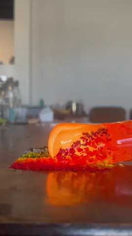 🔥 Hot rolls for a rainbow spiral! 🌈✨ Fresh from the furnace — molten color twisting into pure magic. No filters, no tricks… just fire, breath, and art in motion. 👉 What color combo should I try next? Drop your dream mix below! 🎨⬇️  #GlassArt #Glassblowing #TacomaArtist #rainbowglass #HandblownGlass      