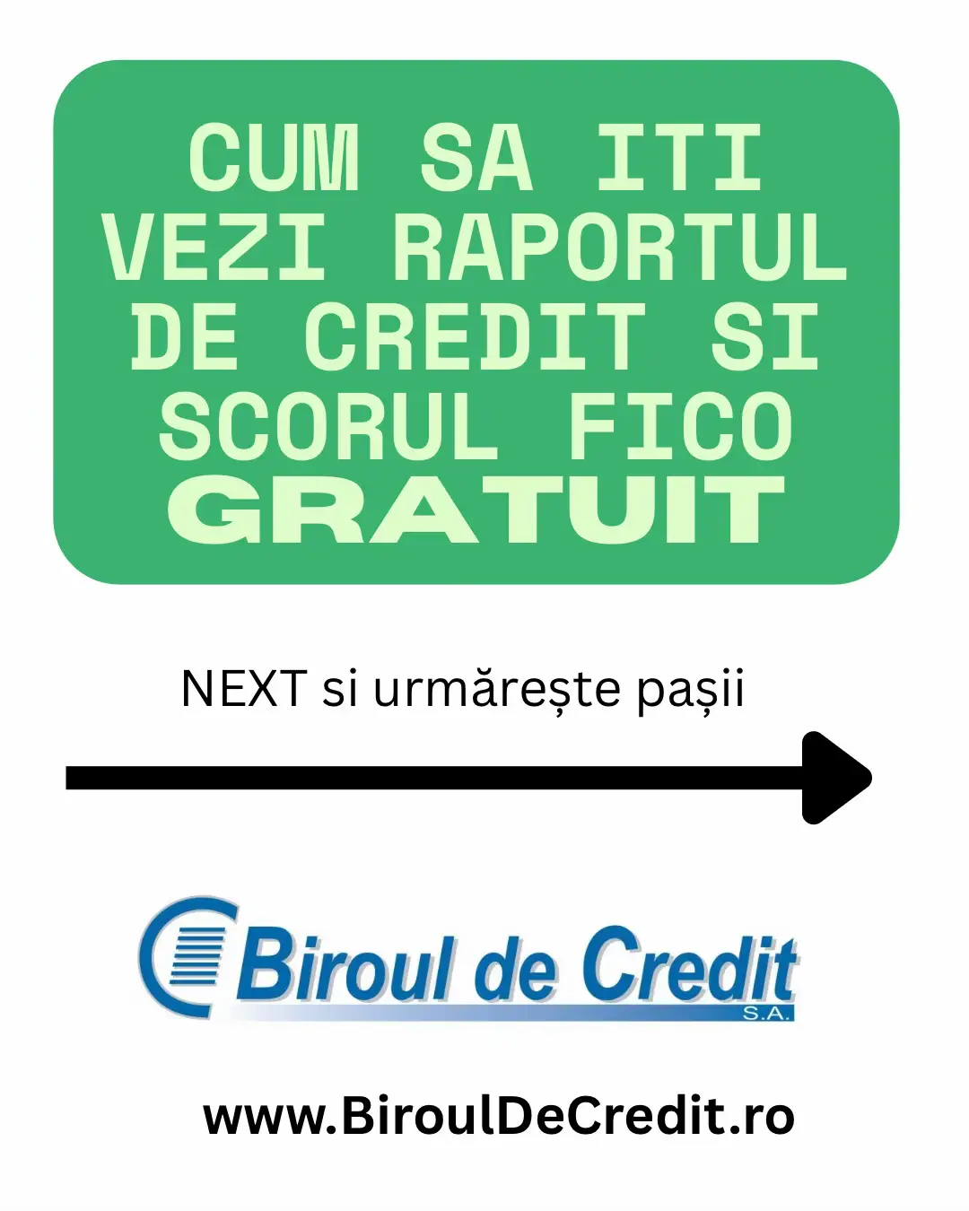 Cum iti poti vedea istoricul de credite si scorul FICO gratuit. Asa poti intelege mai bine daca ai probleme in birou sau poate apar credite, carduri de credit care nu stiai de ele. #fico #birouldecredit #broker #romania #bucuresti🇷🇴 