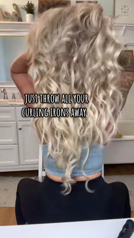 As a busy mom, I needed something that was gonna be super easy, but still look beautiful.  #tymobeauty #curlingiron #curlinghairtutorial #tiktokcreatorpicks #curledhair 