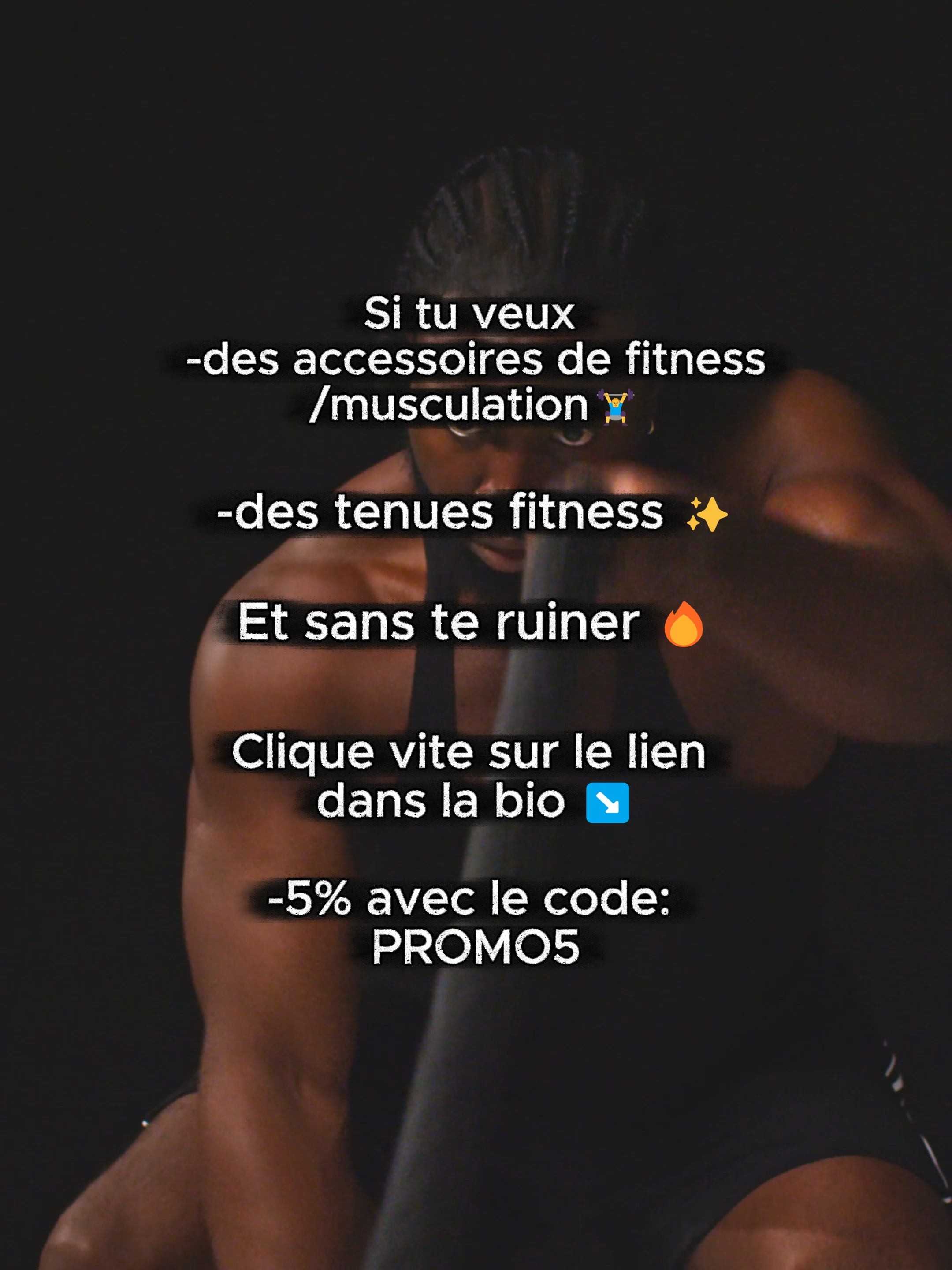 🔥 Tenues et équipements fitness pas chers pour tous ! Utilise le code PROMO5 et économise dès aujourd’hui 💸💪 #Fitness #Promo #Workout #Style #pourtoi #fyp